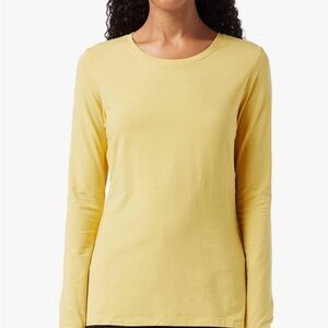 Yellow/Mustard color Long Sleeve Women's Top